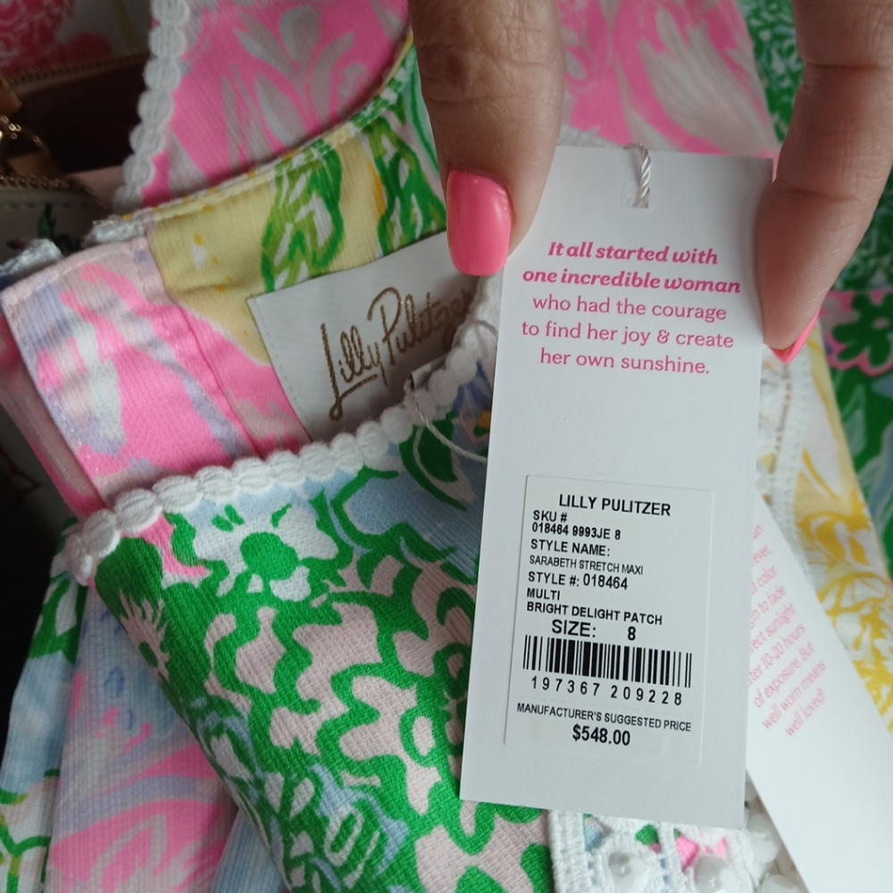 Lilly Pulitzer Bright Delight Patch Dress - Picture 2 of 3